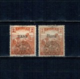 1919 - Emisiunea Cluj si Oradea, supratipar pe 2filler Seceratori, eroare