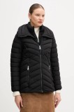 Dkny geacă culoarea negru, de iarnă, DLEMPN45