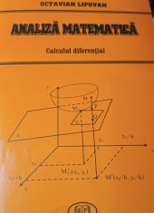 ANALIZA MATEMATICA CALCULUL DIFERENTIAL OCTAVIAN LIPOVAN