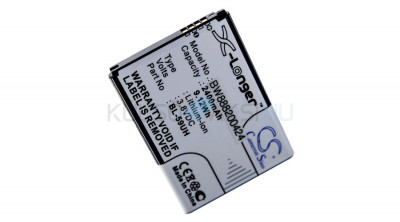 Mobile Phone, Telephone Battery Replacement for LG BL-59UH, EAC62258701 - 2400mAh, 3.8V, Li-ion foto