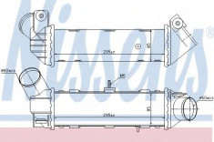 Radiator intercooler VW POLO Variant (6KV5) (1997 - 2001) NISSENS 96796 foto