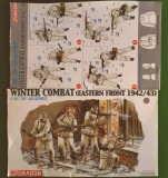 WINTER COMBAT (EASTERN FRONT 1942/43) Firma DRAGON Cod 6154 Scara 1/35 DIORAMA MACHETA FIGURINE ASAMBLARE HOBBY WWII SOLDAȚI GERMANI AMERICANI RUȘI, 1:32