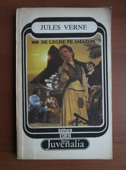 Jules Verne - 800 de leghe pe Amazon