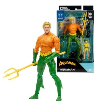 DC Direct (DC Rebirth) Figurina articulata Aquaman (McFarlane Digital) 18 cm foto