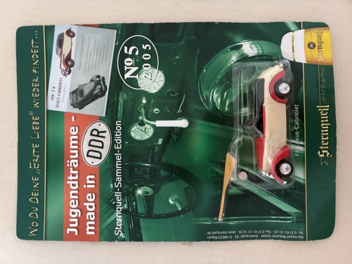 Macheta 1/64 DDR Ifa F8 Luxus Cabriolet
