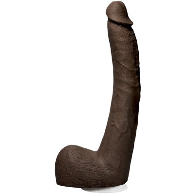 Dildo Realist Isiah Maxwell Dual Density Ultraskyn Maro 27 cm foto