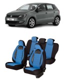 Cumpara ieftin Set Huse scaune auto dedicate VW POLO 2009 - 2017 ( Insertii de piele ecologica)