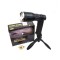Lanterna LED Pistol XML-T6 30W cu zoom, acumulator si trepied inclus
