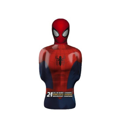 Gel de dus si sampon 2 in 1, 350 ml, figurina 3D Spiderman foto