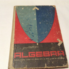 ALGEBRA MANUAL PENTRU CLASA A X-A REALA,ZLATE BOGDANOV,RM2