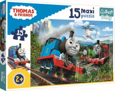 PUZZLE TREFL 15 MAXI THOMAS LOCOMOTIVE IN VITEZA foto