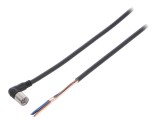 Cablu de conectare M8 4 pini unghi 5m PVC