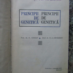 N. Giosan, N. A. Saulescu - Principii de genetica