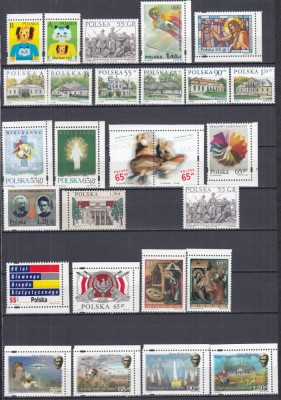 POLONIA 1998 LOT MULTIPLE SERII MNH foto