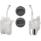 Rezervor spalator parbriz Toyota Corolla (E12), 01.2002-03.2007; Avensis (T25), 04.2003-10.2008, Hatchback, Combi, cu 2 pompe spalator