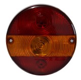 Lampa auto BestAutoVest pentru remorca rotunda 12/24V 140mm Dreapta si Stanga fara lampa numar , 1 buc., Rapid