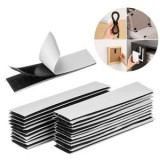 Benzi Arici Autoadezive Negre, 10 x 2 cm, Set de 10 perechi, CMCLASS
