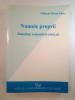 Mihaela Miron-Fulea (dedicație) - Numele proprii: interfața semantică - sintaxă
