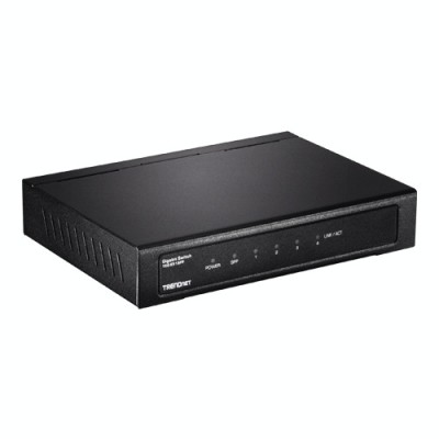 Switch 4 porturi Gigabit&amp;#039;1 slot SFP - TRENDnet TEG-S51SFP SafetyGuard Surveillance foto
