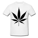 Tricou &quot; Marijuana black &quot;