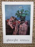 Expozitie Gheorghe Ionescu 1980 CU DEDICATIE SI AUTOGRAF