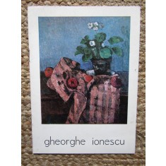 Expozitie Gheorghe Ionescu 1980 CU DEDICATIE SI AUTOGRAF