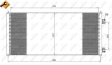 NRF 35651 EASY FIT Condensator, climatizare