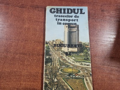 Ghidul traseelor de transport in comun foto