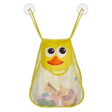 Organizator BabyJem Jucarii Baie Ratusca cu Ventuze Poliester 33x33cm 0+ Luni