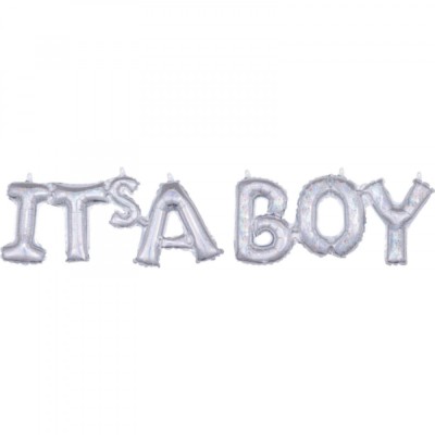 Balon folie litere It&amp;#039;s a Boy foto