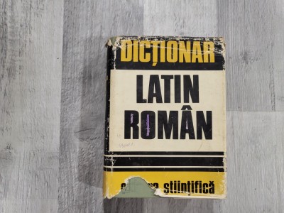 Dictionar latin -roman de Gh.Gutu foto