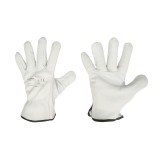Manusi de lucru din piele bovina, marimea 9, protectie EN 388