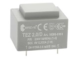 Transformator &Icirc;ncapsulat 2VA 230V 6V PCB