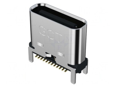 Soclu USB C Vertical 24-PIN USB 3.2 5A foto