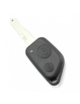 Citroen / Peugeot - Carcasa cheie 2 butoane fara suport de baterie foto