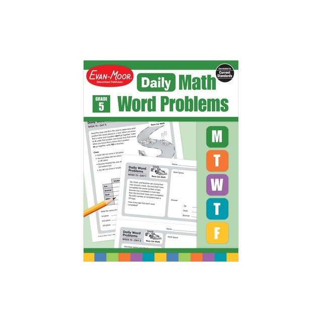 Daily Word Problems, Grade 5