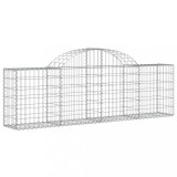 Cos gabion arcuit 200x30x60/80 cm fier galvanizat