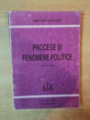 PROCESE SI FENOMENE POLITICE - PRIMA PARTE - de DUMITRU LEPADATU , 1998 foto