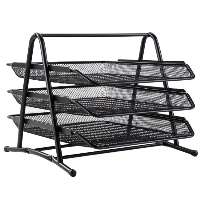 Tavite Suprapozabile metalice cu perforatii, 3 Set