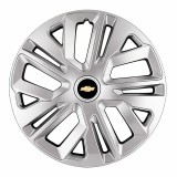 Set 4 Capace Roti 16 inchi (R16) Raven Gri, Compatibile Cu Chevrolet