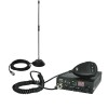 Pachet Statie radio CB PNI ESCORT HP 8024 ASQ, 4W, AM-FM, 12 24V + Antena CB PNI Extra 40 cu magnet 5-7KM