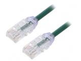 Patch Cord UTP Cat 6a 2m Verde LSZH 28AWG