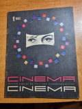 cinema ianuarie 1963- prima aparitie a revistei,anul 1,nr. 1, liviu culei