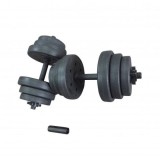 Cumpara ieftin Set Gantere Ciment - 22 Kg, Negru Ultimate FactoryBikes
