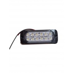 Lampa laterala 12-24V led alba 115mm