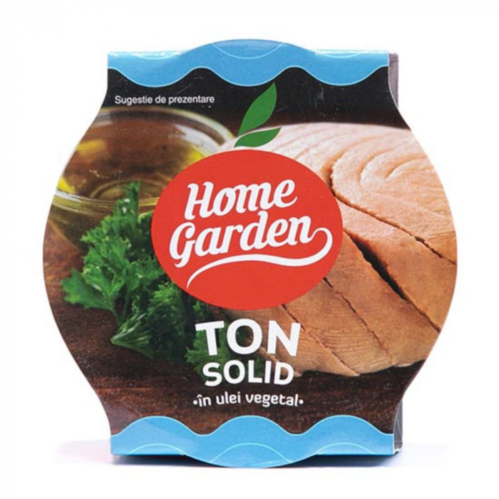 Ton Solid Home Garden, 170 g, Ton, Ton Solid, Home Garden, Peste Ton, Peste Solid, Bacanie, Conserve,