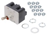 Comutator Basculant 4PDT ON-ON-ON 6A/230VAC 20A/28VDC