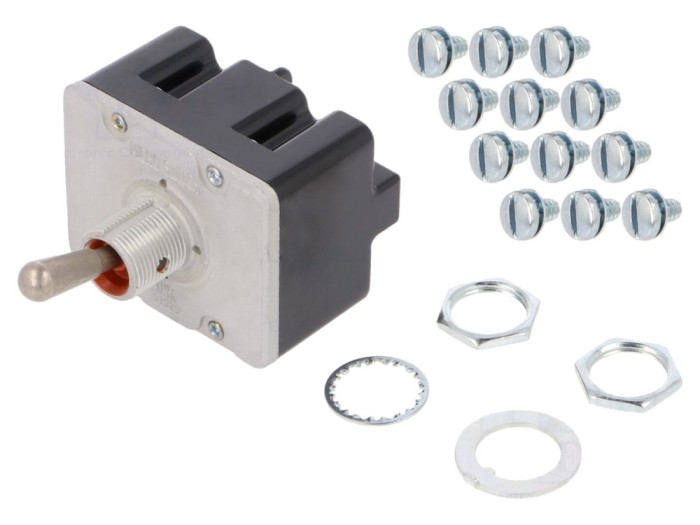 Comutator basculant 4PDT ON-ON-ON