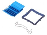 Radiator cu Aripioare BGA Albastru 31x31mm