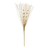 Cumpara ieftin Crenguta decorativa plastic auriu 12x4x60 cm